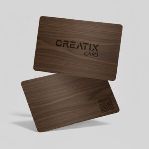 Wooden card (en bois)