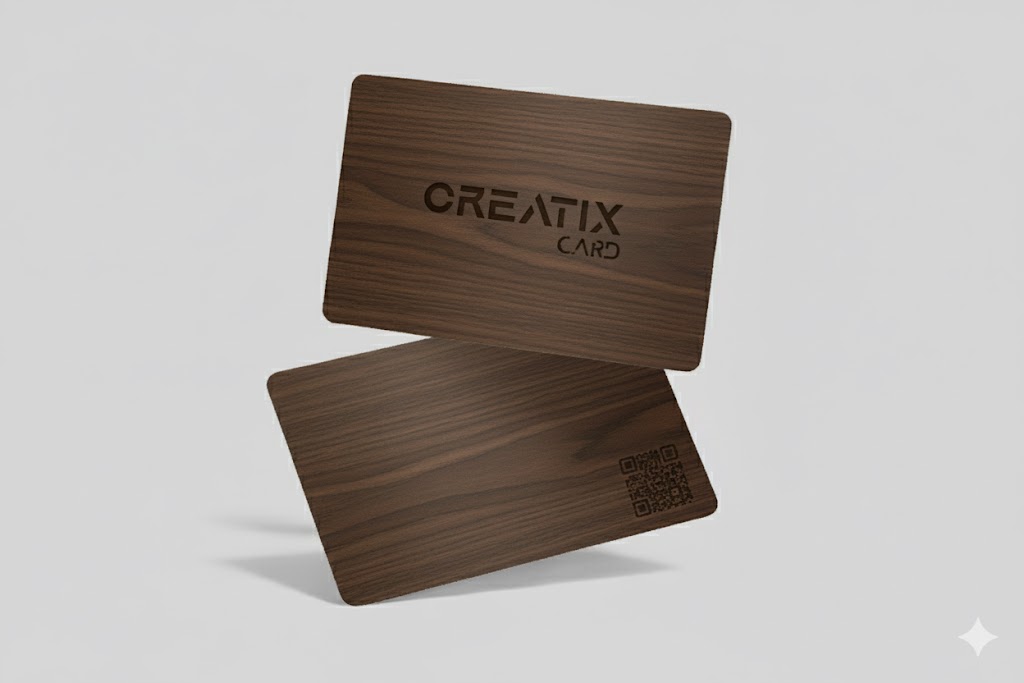 Wooden card (en bois)